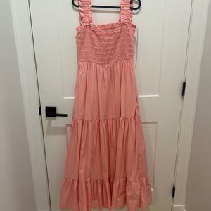 Abercrombie Pink Ruffled Kids Dress Size Large